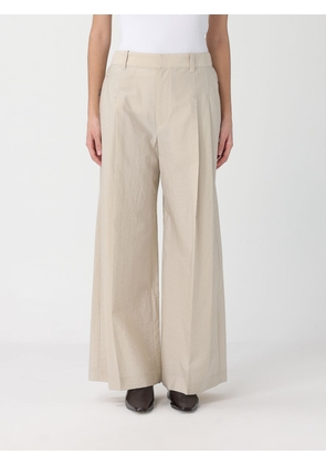 Pants BRUNELLO CUCINELLI Woman color Beige