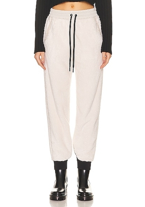 Moncler Grenoble Drawstring Sweatpant in White - White. Size L (also in ).