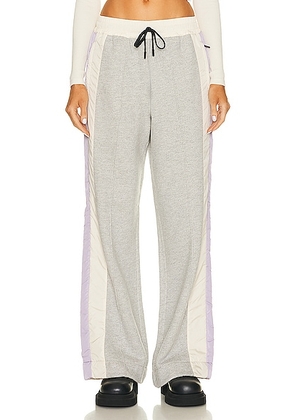 Moncler Grenoble Track Pant in Grey - Grey. Size 0/XS (also in ).