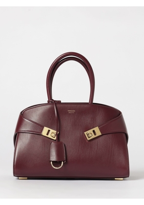 Handbag FERRAGAMO Woman color Burgundy