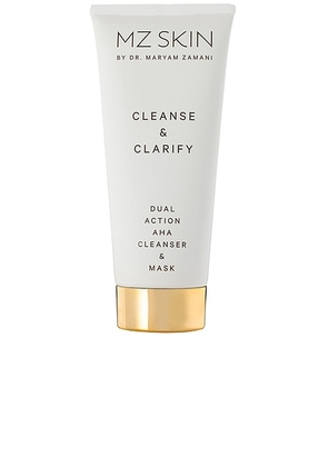 MZ SKIN Cleanse & Clarify Dual Action AHA Cleanser & Mask in N/A - Beauty: NA. Size all.