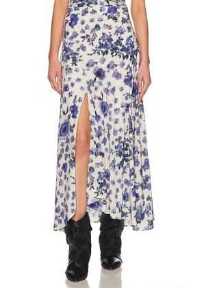 Isabel Marant Sakura Skirt in Blue - White,Blue. Size 36 (also in 38, 40, 42).