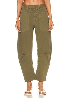 NILI LOTAN Shon Pant in Camo - Green. Size 10 (also in 2, 4, 6, 8).