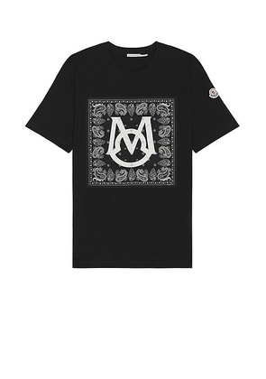 Moncler T-Shirt in Black - Black. Size S (also in ).