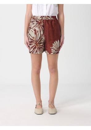 Shorts BRUNELLO CUCINELLI Woman color Burgundy