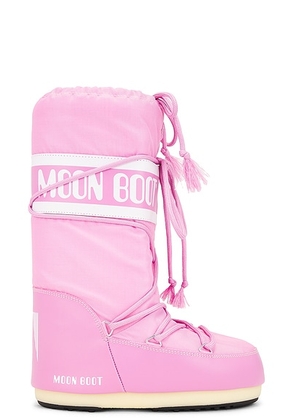 MOON BOOT Nylon Boot in Pink - Pink. Size 35/38 (also in ).