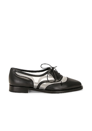 Manolo Blahnik Vitrol 255 Leather Loafer in Black - Black. Size 39 (also in ).