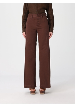 Pants POLO RALPH LAUREN Woman color Brown