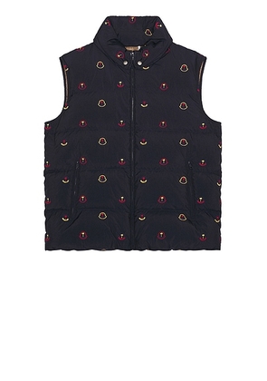 Moncler Genius x Palm Angels Henon Vest in Navy - Blue. Size 3 (also in ).