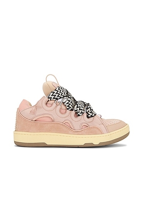 Lanvin Curb Sneaker in Pale Pink - White. Size 41 (also in ).