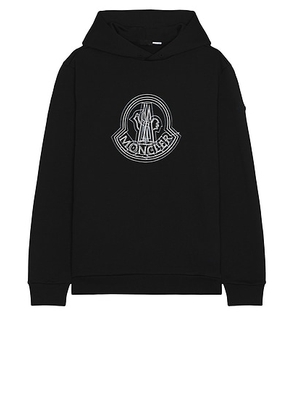 Moncler Hoodie in Black - Black. Size S (also in ).