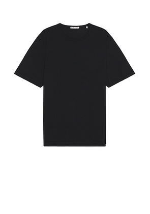Our Legacy New Box T-Shirt in Black Clean Jersey - Black. Size 48 (also in 46, 50, 52).