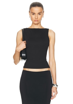 L'Academie by Marianna Cyra Top in Black - Black. Size M (also in XL).