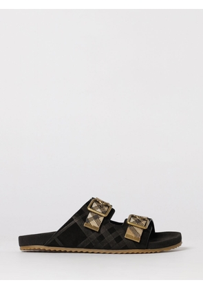 Sandals BURBERRY Men color Black