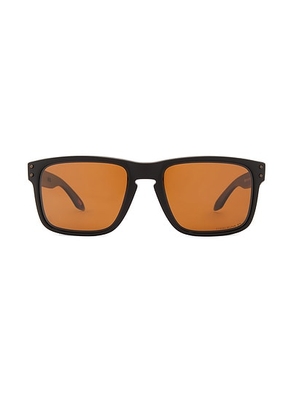 Oakley Holbrook Polarized Sunglasses in Brown - Brown. Size all.