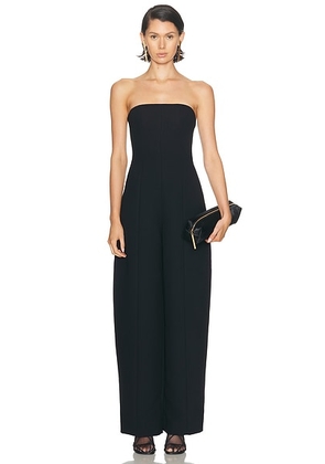 KHAITE Lennex Jumpsuit in Black - Black. Size 0 (also in ).