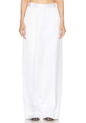 KHAITE Marinta Pant in Chalk - White. Size 8 (also in ).