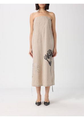 Dress LIVIANA CONTI Woman color Beige