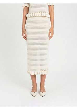 Skirt TWINSET Woman color White