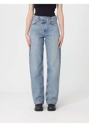 Jeans AGOLDE Woman color Stone Washed