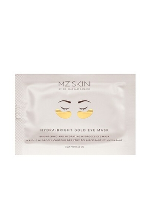 MZ SKIN Hydra-Bright Gold Eye Mask Single in N/A - Beauty: NA. Size all.