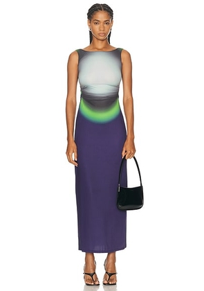 Maisie Wilen Software Long Dress in Glow - Black. Size M (also in S).