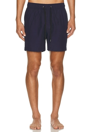 Onia Charles 5 Swim Trunk in Deep Navy - Navy. Size S (also in ).