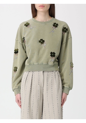Sweatshirt PINKO Woman color Green