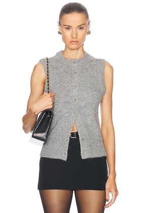 L'Academie by Marianna Krysten Sweater in Heather Grey - Grey. Size L (also in M, S, XL, XS, XXS).