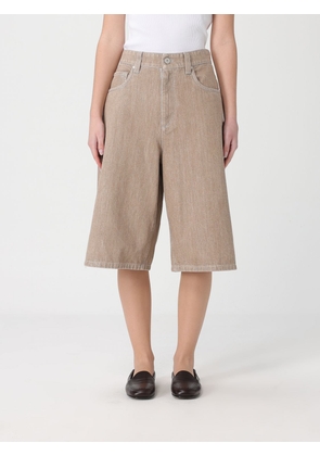 Shorts BRUNELLO CUCINELLI Woman color Beige