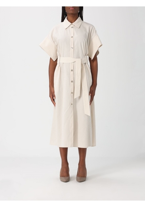 Dress PINKO Woman color Beige