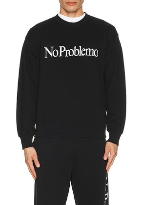 No Problemo Sweatshirt in Black - Black. Size XS (also in ).