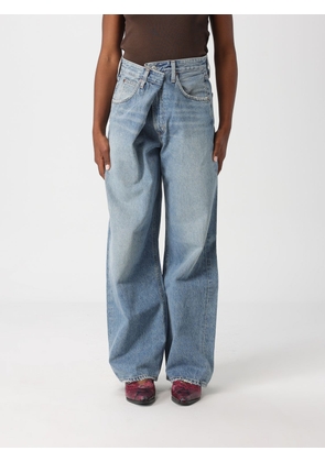 Jeans AGOLDE Woman color Blue