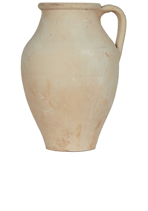 OLIVE ATELIERS Avanos Vase in Natural - Cream. Size all.