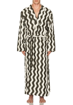 OAS Forest Waver Long Robe in Green - Green. Size S/M (also in ).