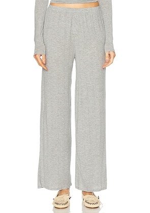 Negative Underwear Whipped Track Pant in Heather Grey - Light Grey. Size XS (also in ).