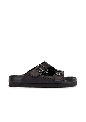 Needles Double Strap Sandals in Black - Black. Size 8 (also in ).