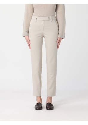 Pants BRUNELLO CUCINELLI Woman color White