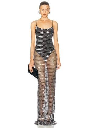 The New Arrivals by Ilkyaz Ozel Costes Gown in Ecstatic Spirito - Metallic Silver. Size 36 (also in 40).