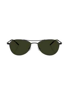 Oliver Peoples Aero II Sunglasses in Black Matte - Black. Size all.