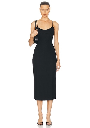 LESET Rio Corset Dress in Black - Black. Size L (also in M).