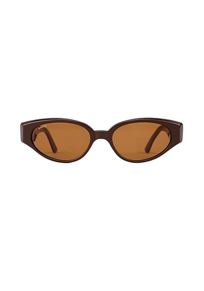 Kimeze Gabriel 2 Sunglasses in Chocolate - Chocolate. Size all.