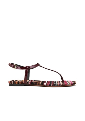 Missoni Edith Sandal in Orange Red - Fuchsia. Size 35 (also in ).