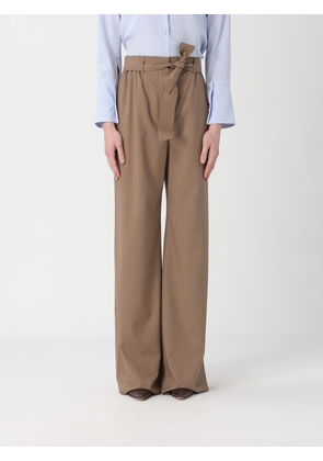 Pants MAX MARA Woman color Brown