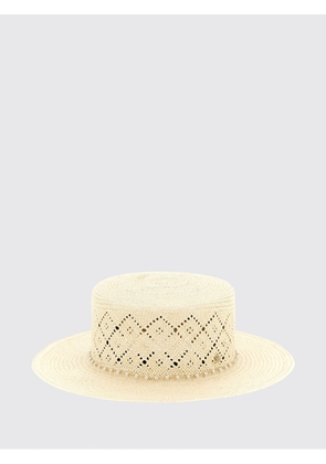 Hat MAISON MICHEL Woman color Beige