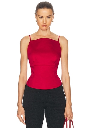 Marlies Grace Mer Top in Red - Red. Size L (also in ).