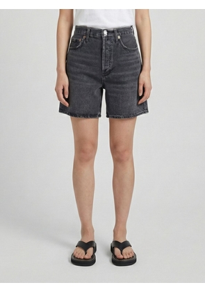 Shorts AGOLDE Woman color Denim