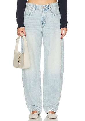 SLVRLAKE Ella Relaxed Curve Leg in Love Song - Blue. Size 30 (also in ).