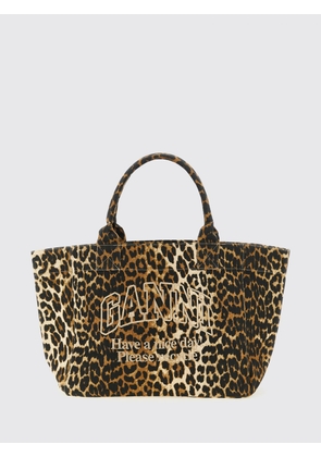 Tote Bag GANNI Woman color Brown
