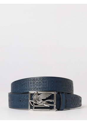 Belt ETRO Men color Blue